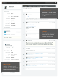 Hubspot CRM screen view